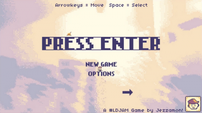 Screenshot of "Press Enter"