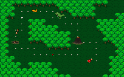 Screenshot of "Extinct : Humankind fade in the mist"