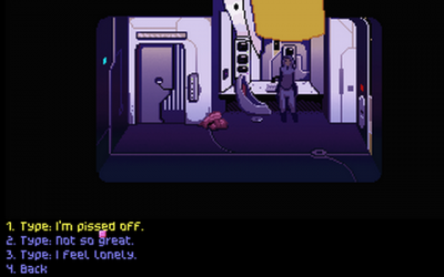 Screenshot of "Lunar Rain"