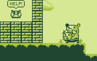 Screenshot of "Schweinballons"