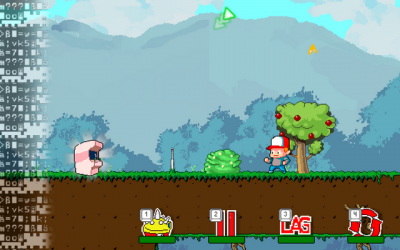 Screenshot of "Player vs. Game"