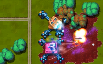 Screenshot of "Full Metal Democracy"