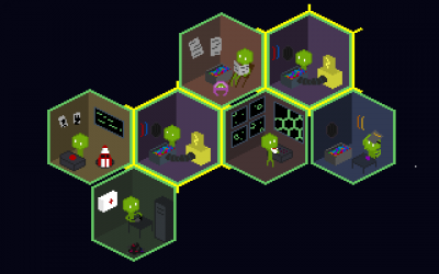 Screenshot of "SpaceHex"