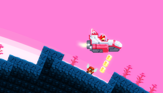 Screenshot of "No Mario’s Sky"