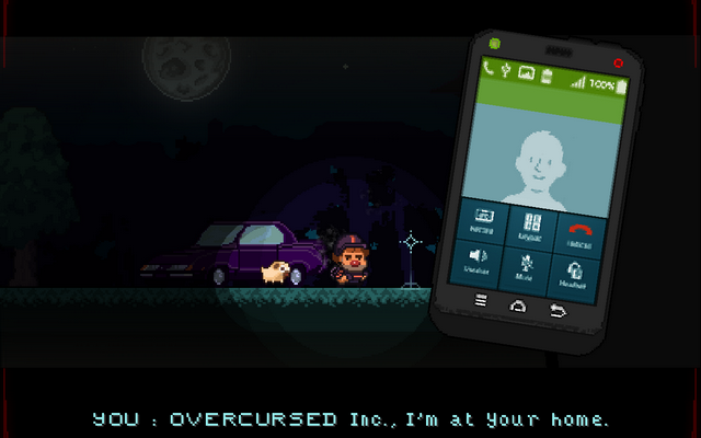 Screenshot of "OVERCURSED"