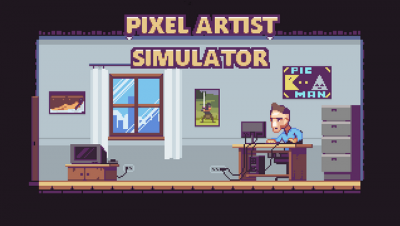 Screenshot of "Pixel Artist Simulator"