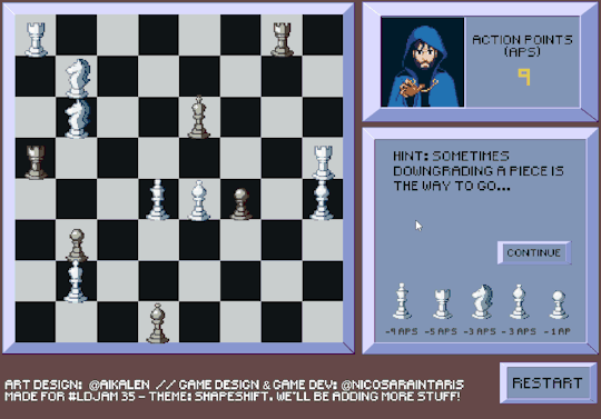 GIF of "Moveless Chess"