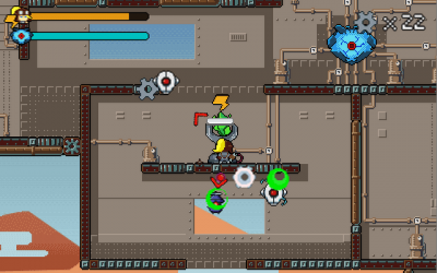 Screenshot of "ZapDune"