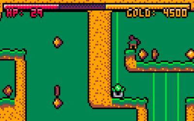 Screenshot of "Curse of Greed"