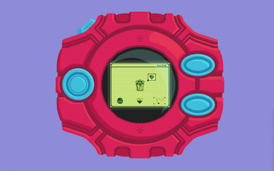 Screenshot of "Trash Bin Monster"