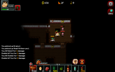 Screenshot of "Zombie Rogue"