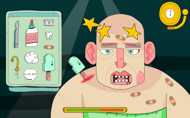 Screenshot of "Boxing Surgery Simulator 2000"
