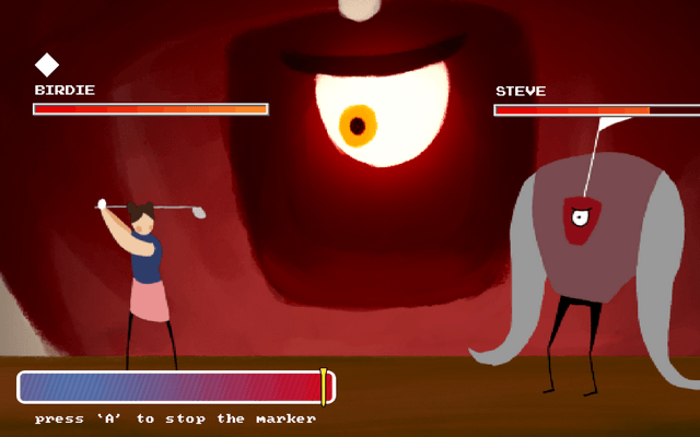 Screenshot of "Golf Slayer"