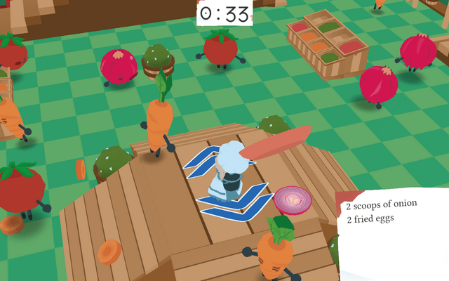 Screenshot of "Snack & Slash"