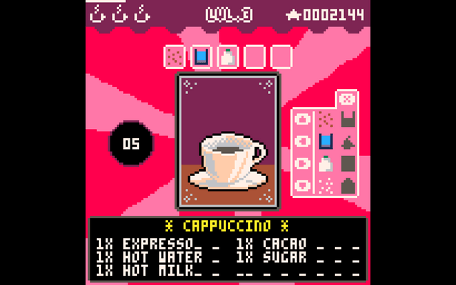 Screenshot of "Coffee maker"