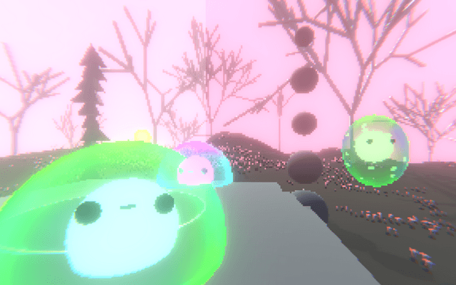 Screenshot of "Slime Garden"