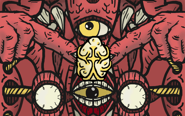 Screenshot of "Cluttered Mind"