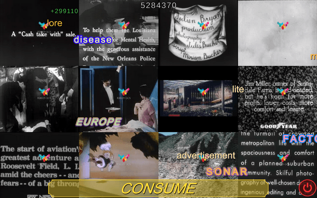 Screenshot of "The Consumer"