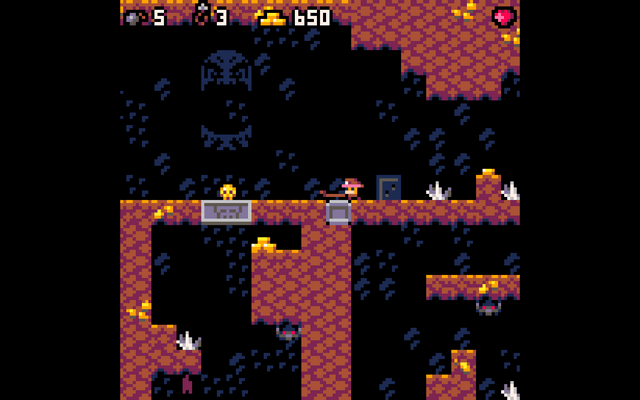 Screenshot of "Delunky - Endless Descent"