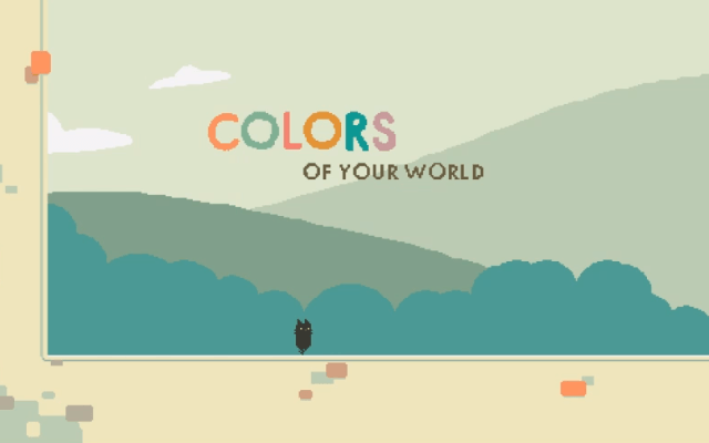 Screenshot of "Colors of Your World"