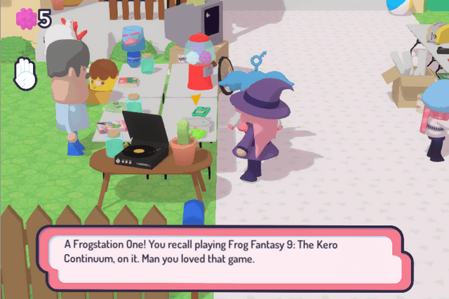 Screenshot of "Yard Sale"