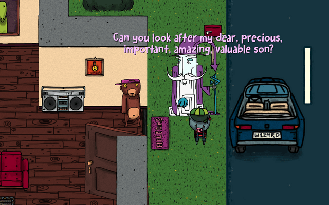 Screenshot of "Rude Bear Responsibility"