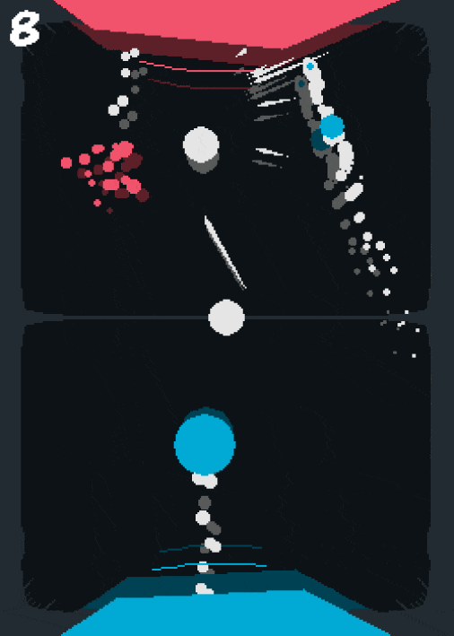 GIF of "Bouncy Shots"