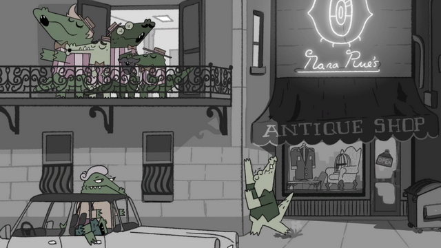 Screenshot of "Later Alligator"