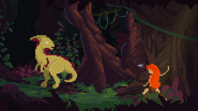 Screenshot of "Theropods"