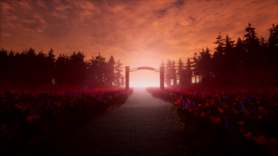 Screenshot of "Between Worlds"