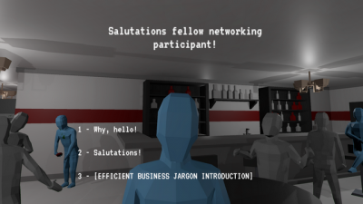Screenshot of "Networking Event Simulator"