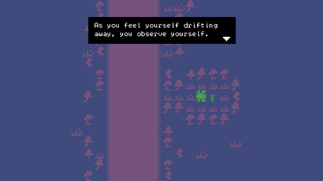 Screenshot of "You Are A Frog."