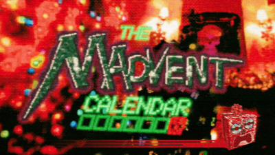 Screenshot of "Haunted PS1 Madvent Calendar"