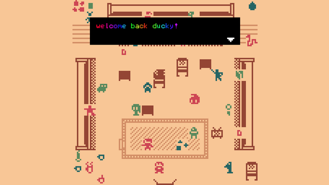 Screenshot of "A Day at Feral Vector (for Ducky)"