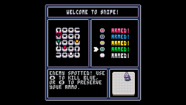 Screenshot of "Snipe"