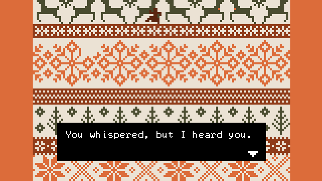 Screenshot of "Bind Off"