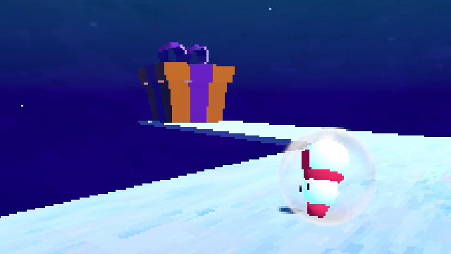 Screenshot of "Blizzard Blowout 64"