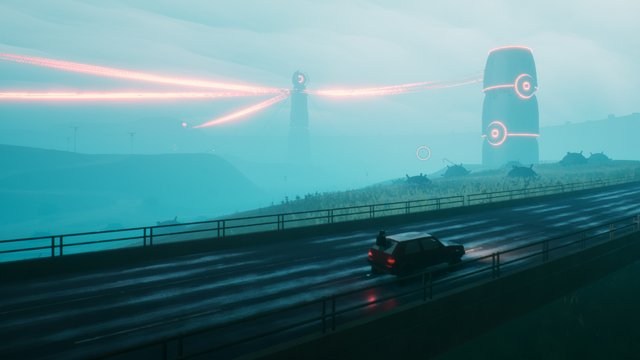 Screenshot of "Desolate Drive"