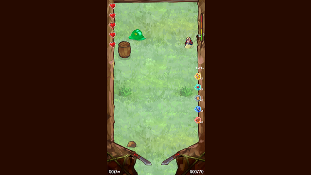 Screenshot of "Spinball"