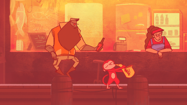 Screenshot of "Monke Jazz"