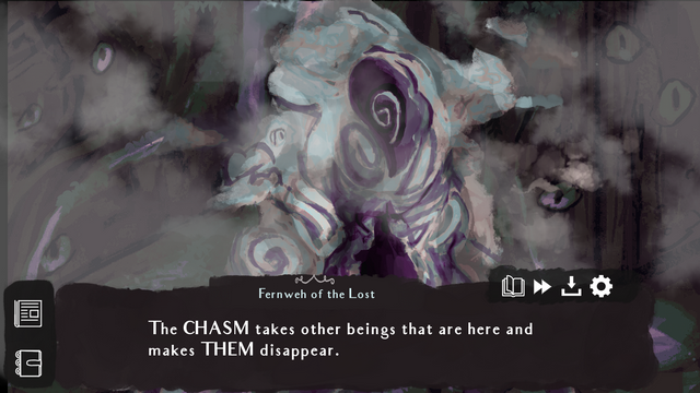 Screenshot of "A Monster's Insight"