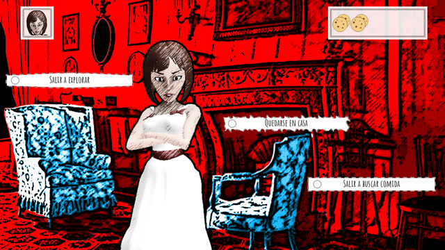 Screenshot of "Clementina y la luna roja"