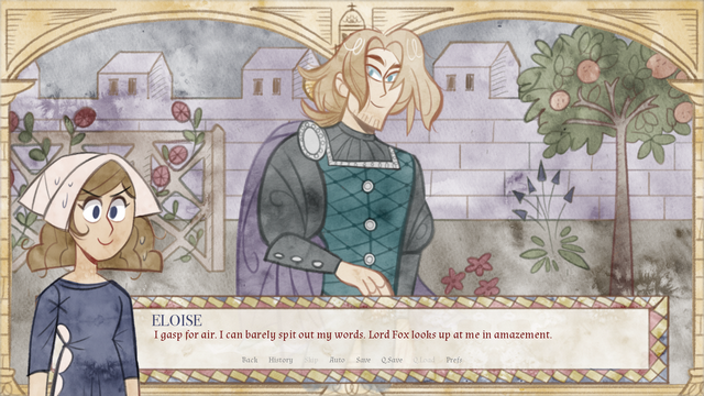 Screenshot of "Maid of Chapelle Bleue"