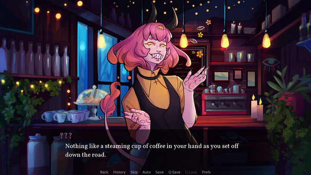 Screenshot of "Monster Café"