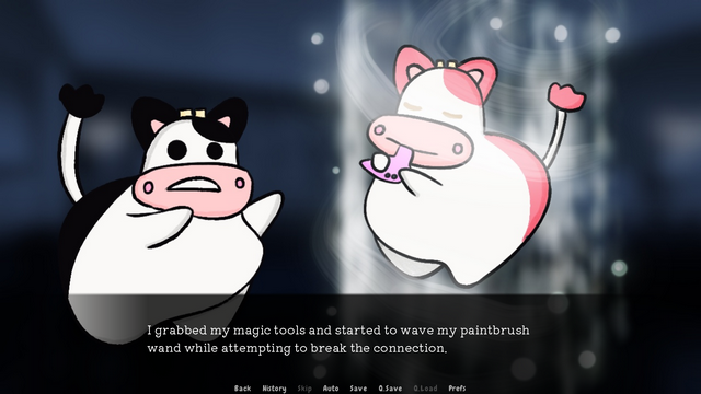 Screenshot of "Moo Times Of Betsy, Episode 3: The Ocarina Cow"