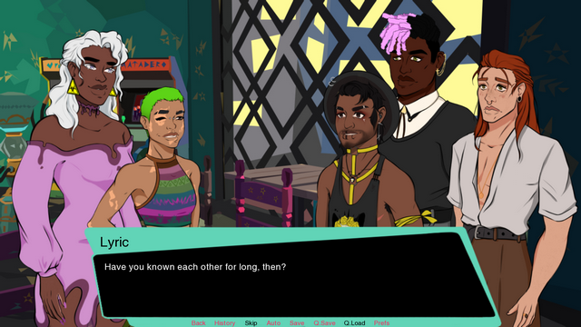 Screenshot of "Out Of A-Line"