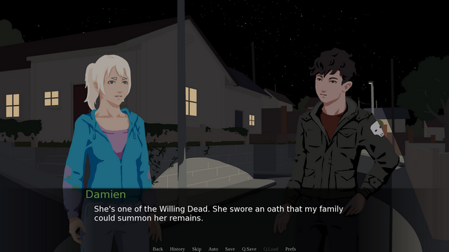 Screenshot of "The Wandering Labyrinth"