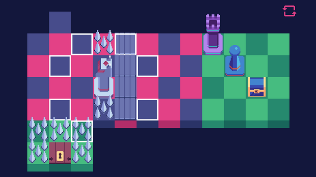 Screenshot of "King for a Knight"