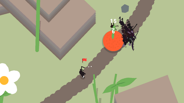 Screenshot of "ant game"
