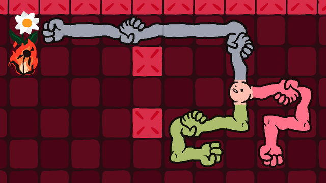 Screenshot of "Devil's Handshake"